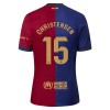 Officiële Voetbalshirt FC Barcelona Christensen 15 Thuis 2024-25 - Heren